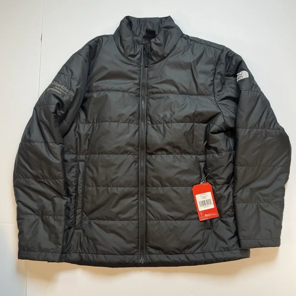 The North Face Everyday Insulated Jacket Mens XL Black Company Logo New